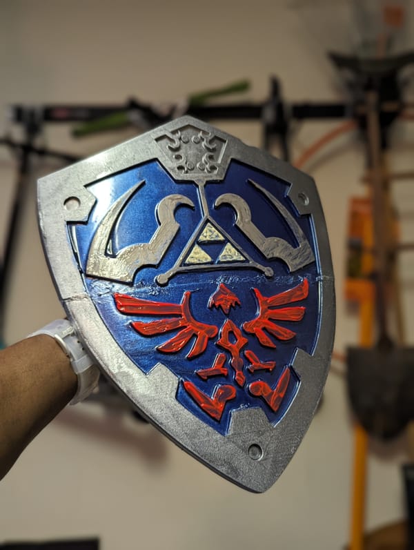 Day 2 of Geekmas - Zelda Hylian Shield